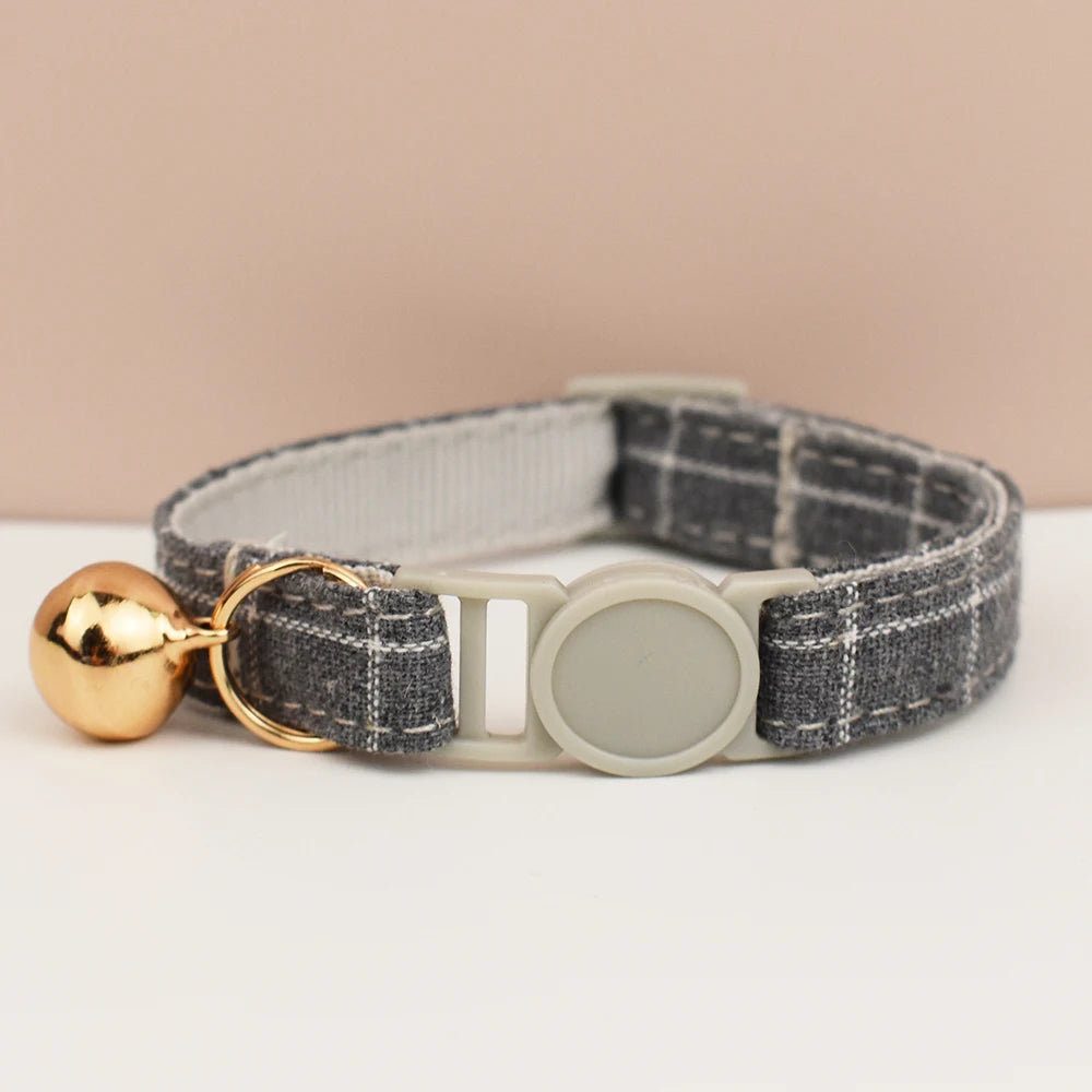 Adjustable Cat Collars with Bowknot Pet Safety Prevents Choking Comfortable And Stylish for Cats
