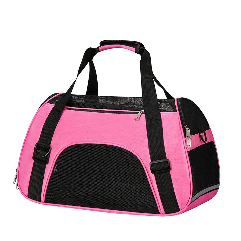 Pet Travel Bag Airline Approved Luggage Bag Pet Travel Carry Bag Suitable for Small Dogs Cats and Puppies Small Animals