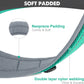 Padded Dog Collars for Small Medium Large Dogs Soft Reflective Wide Pet Collars Adjustable Heavy Duty Nylon Neoprene Dog Collar