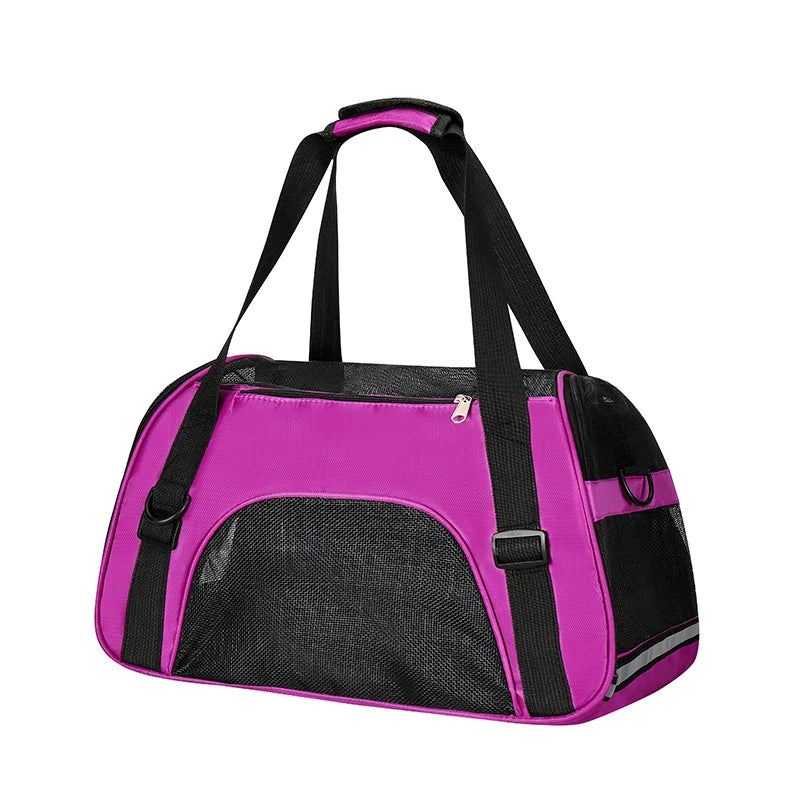 Pet Travel Bag Airline Approved Luggage Bag Pet Travel Carry Bag Suitable for Small Dogs Cats and Puppies Small Animals
