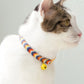Cute Cat Collar Kitten Safety Breakaway Collar with Bell Adjustable Soft Collars for Small Cats Pet Products Necklace Decor