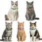 Cute Cat Collar Kitten Safety Breakaway Collar with Bell Adjustable Soft Collars for Small Cats Pet Products Necklace Decor