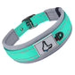 Padded Dog Collars for Small Medium Large Dogs Soft Reflective Wide Pet Collars Adjustable Heavy Duty Nylon Neoprene Dog Collar
