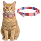 Cute Cat Collar Kitten Safety Breakaway Collar with Bell Adjustable Soft Collars for Small Cats Pet Products Necklace Decor