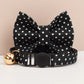 Adjustable Cat Collars with Bowknot Pet Safety Prevents Choking Comfortable And Stylish for Cats