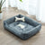 Dog Kennel All-season Universal Pet Bed House for Small Medium Large Dogs Cats Soft Bed Pad Winter Warm Pet Sleeping Supplies