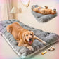 Large Size Dog Bed Mat Sleeping Pad for Winter Use Keep Warm Double-sided Use Golden Retriever Stress-relieving Sleeping Pad